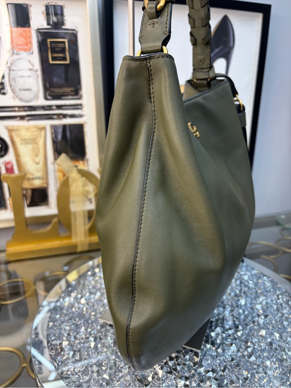 Tory Burch Brooke Hobo bag EUC - Picture 7 of 15